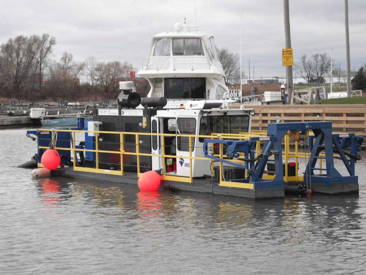 Dredging Cobourg Harbor