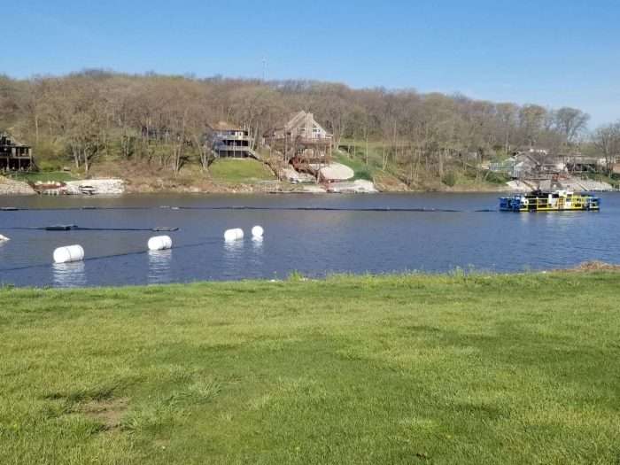 Diamondhead Lake Rural Improvement Zone (RIZ) uses their IMS Model 5012 HP Versi-Dredge to clean out their residential lake. Diamondhead lake has been using Versi-Dredge units for the last 3 decades.